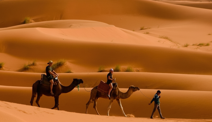 From the Red City to the Golden Dunes