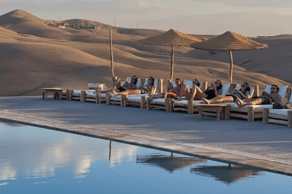 Luxury Lunch in Agafay Desert & Swimming Pool
